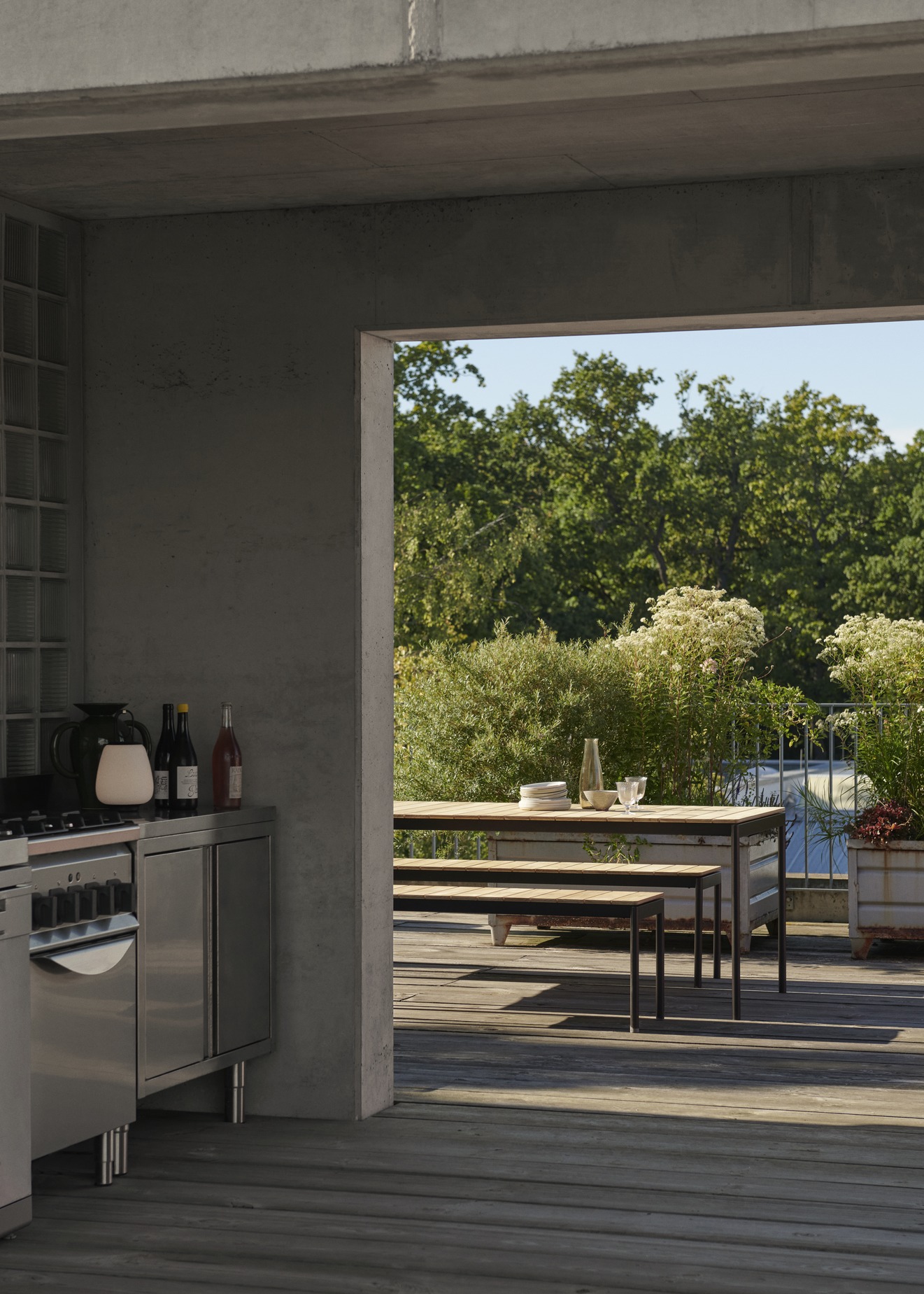 Ville Outdoor Bench AV27/AV28